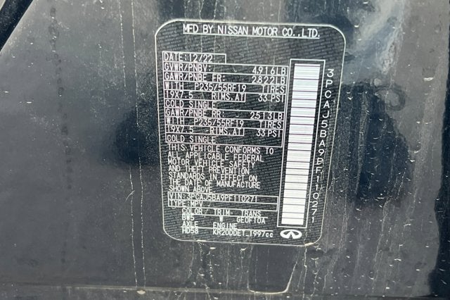 2023 INFINITI QX50 LUXE