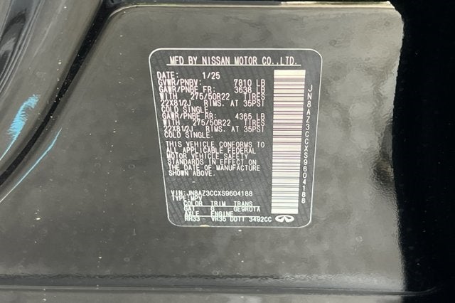 2025 INFINITI QX80 Autograph 4WD