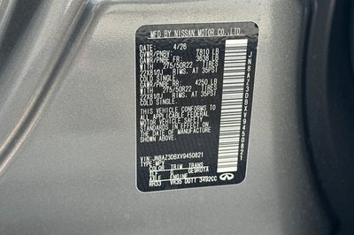 2027 INFINITI QX80 SPORT