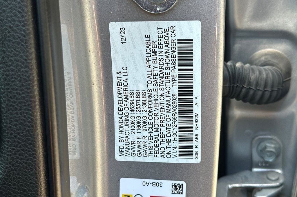 2024 Honda Accord Hybrid EX-L
