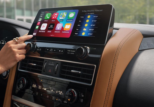 2024 INFINITI QX80 Key Features - WIRELESS APPLE CARPLAY® INTEGRATION | Fresno INFINITI in Fresno CA